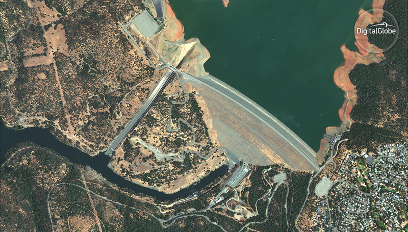 A shot of the region during the drought. (Image: DigitalGlobe)